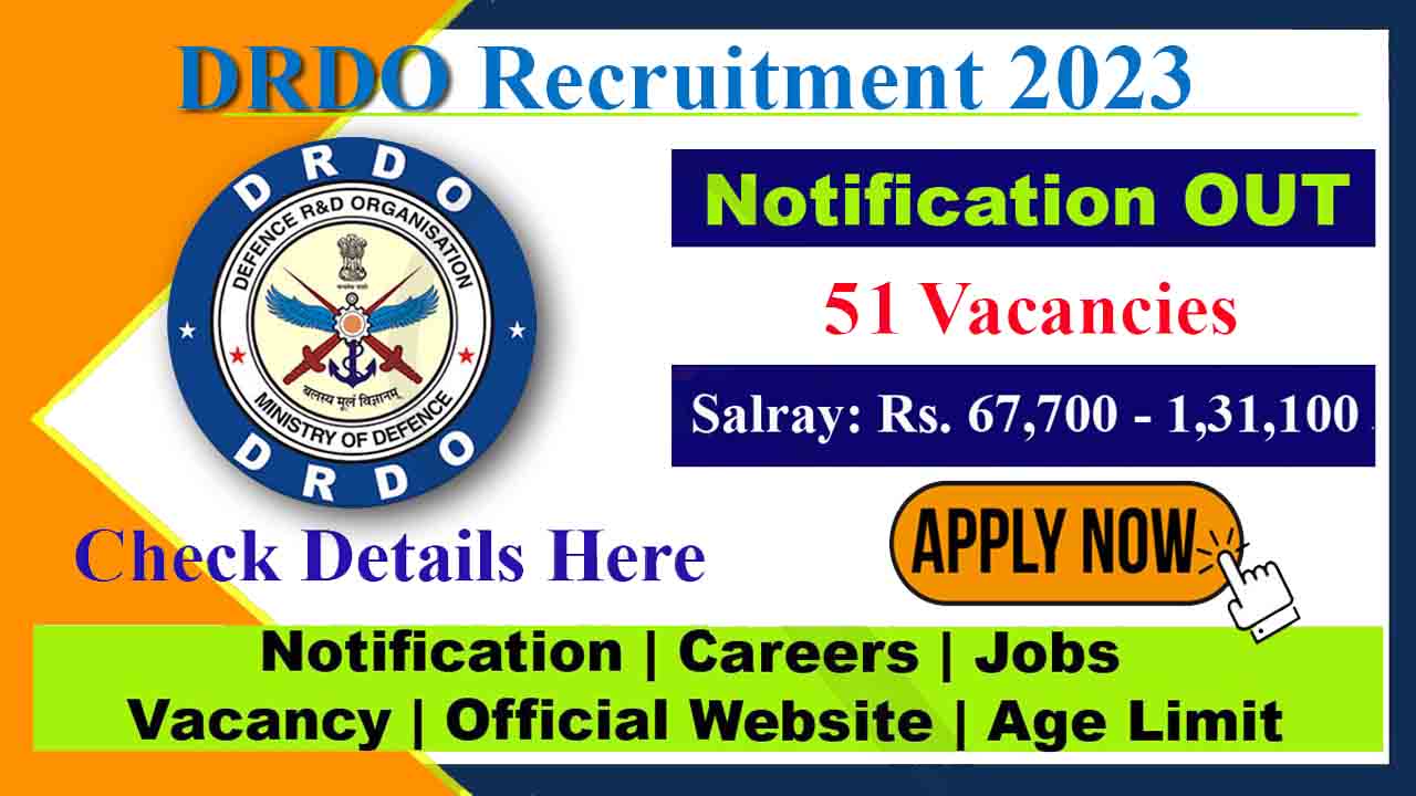 DRDO RAC Scientist Recruitment 2023 भर्ती आवेदन प्रक्रिया शुरू हो गई है ; पढ़िए