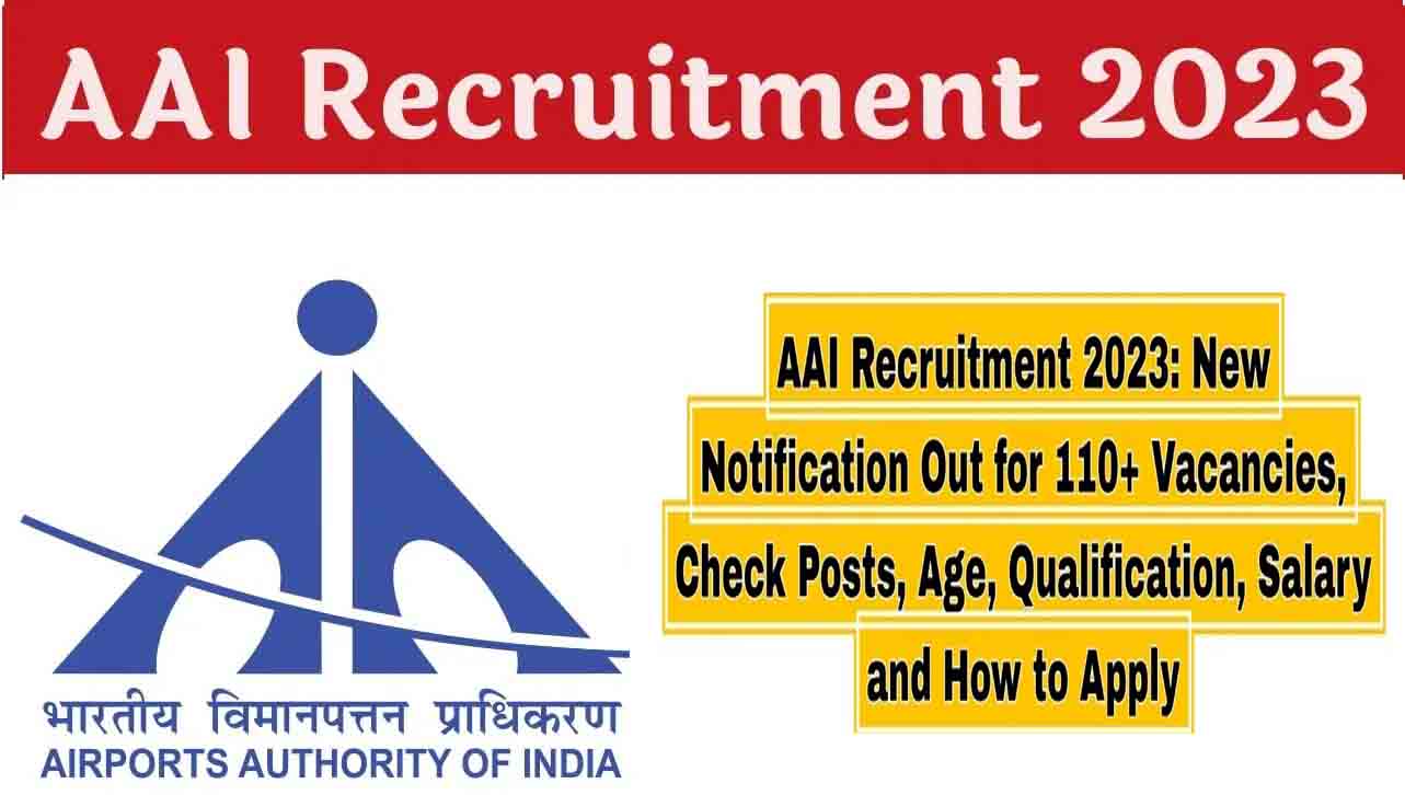 AAI Recruitment 2023 : निकली भर्ती जूनियर और सीनियर असिस्टेंट पदों पर , आवेदन शुरू होंगे इस तारीख से