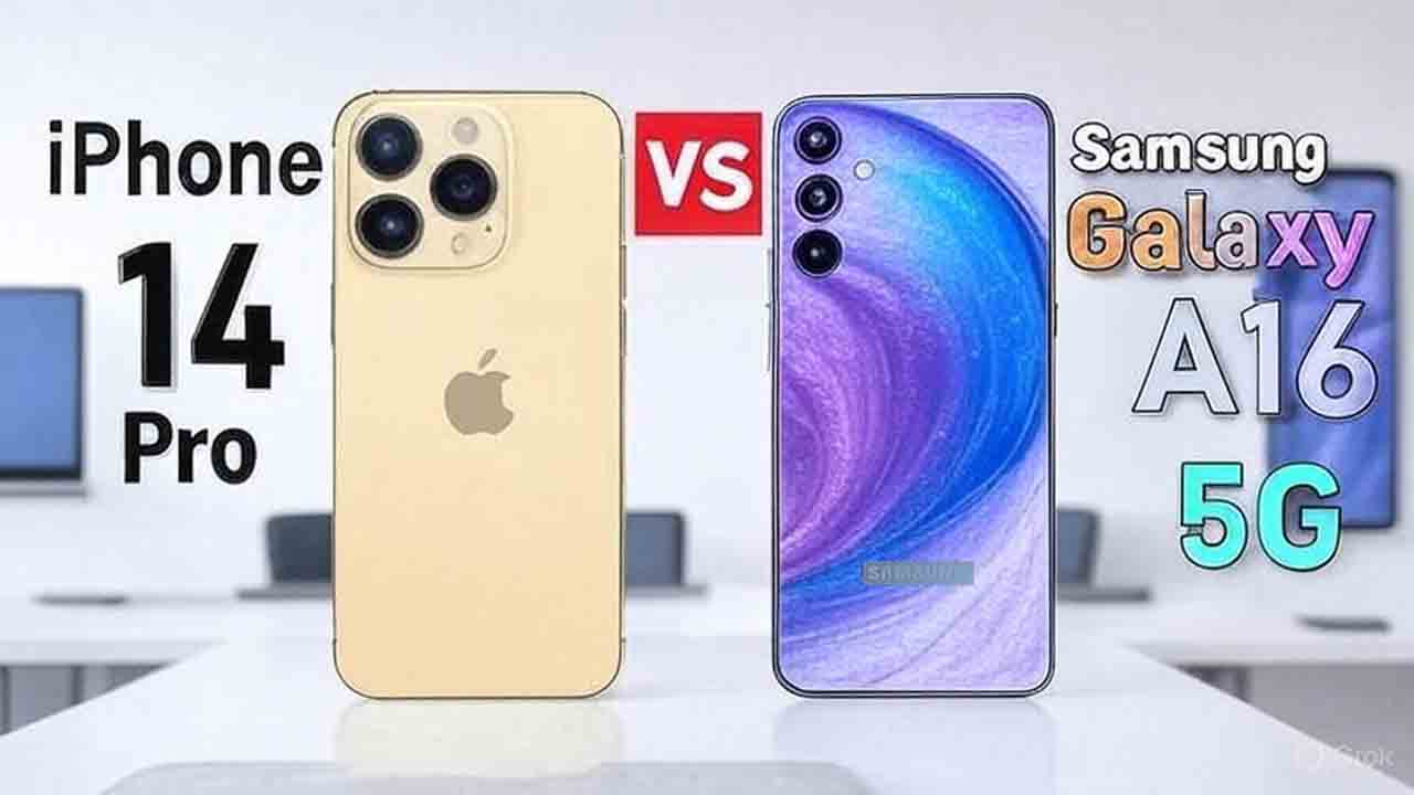 Samsung Galaxy A16 vs iPhone 14 Pro